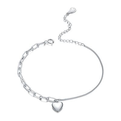 Sterling Silver Chain Link Design Bolo Bracelet