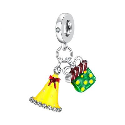 Tomjewel Christmas Present & Bell Charm