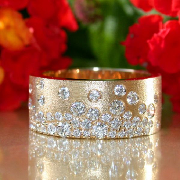 0.95 Carat Grandiose Diamond Starry Sky Ring