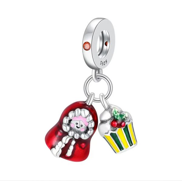 Tomjewel Christmas Cake & Doll Charm